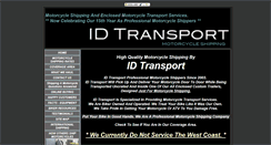 Desktop Screenshot of idtransport.com